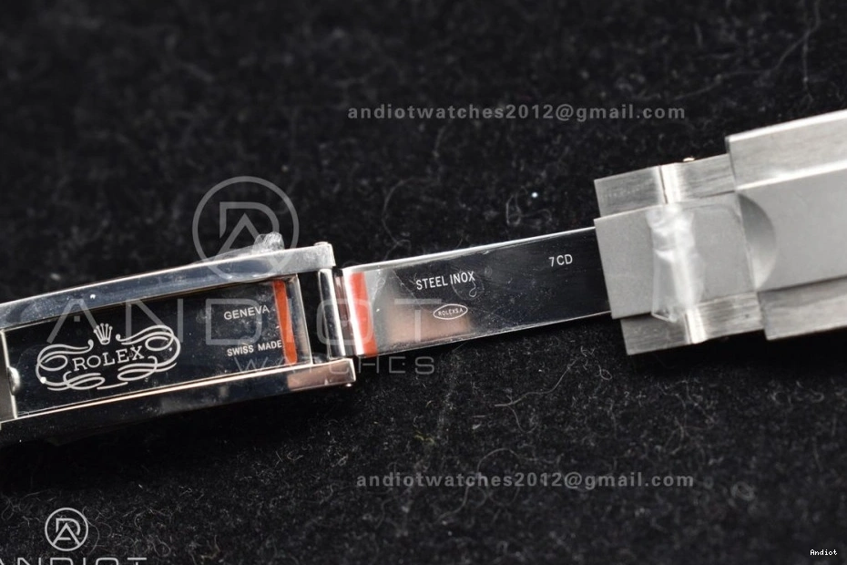 SS SS Edition ADGF A7750 Orange on Bracelet Daytona Best Dial Black 0416